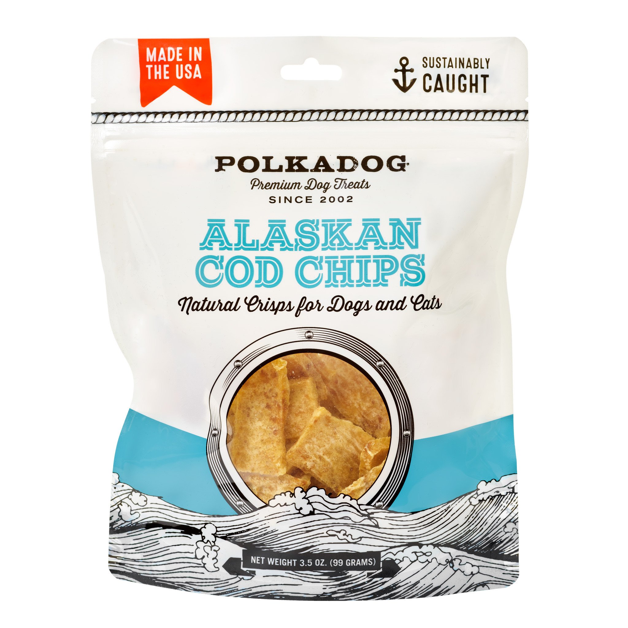 PolkaDog- Single Source Fish and Jerky Treats