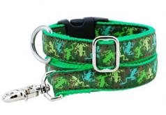 Dog Collars: 1" Wide Coqui Collar