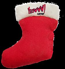 Cat Toy:  Holiday Stocking Toy Yeowww! Stuffed with Organic Catnip