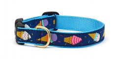 Dog Collars: 5/8" or 1" Wide Ice Cream Clip Collar