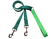 4-Configuration Freedom Training Leash: Matches Kelly Green Harn