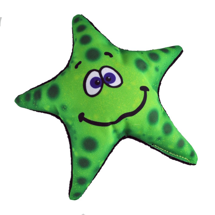 Dog Toy: Stanley Starfish Cordura Squeaker Dog Toy