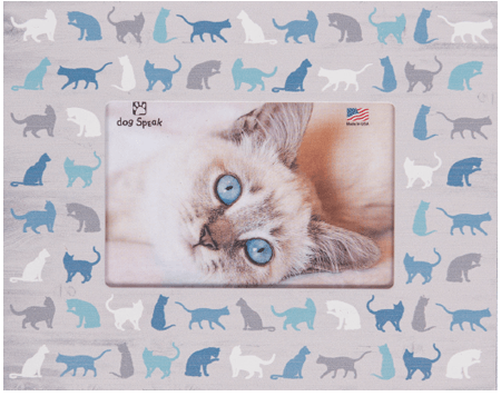 Gifts: Picture Frame All Over Cats Design