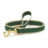 Forest with Tan Bamboo Leash- 5/8" or 1"