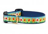 Dog Collars: 5/8" or 1" Wide Daffodil Clip Collar