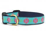 Dog Collars: 5/8" or 1" Wide Dahlia Darling Clip Collar